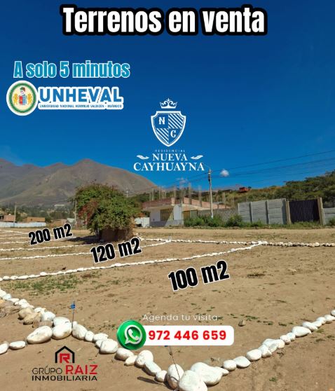 LOTES EN VENTA - CAYHUAYNA - HUANUCO