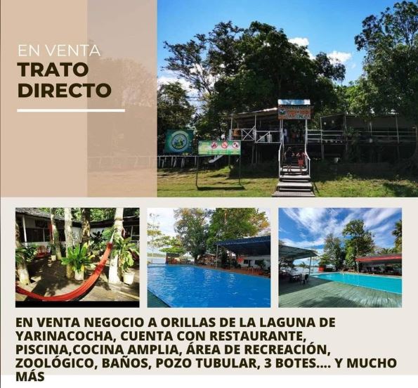 03.01.03 PUCALLPA - YARINACOCHA - RECREO EN VENTA