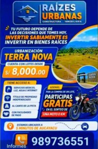 02.09.01 TINGO MARIA - AUCAYACU - LOTES EN VENTA