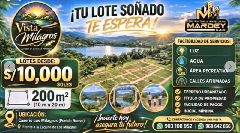 02.03.01 TINGO MARIA - LAGUNA DE LOS MILAGROS - LOTES EN VENTA