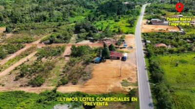 02.12.01 TINGO MARIA - PUEBLO NUEVO - TERRENO EN VENTA