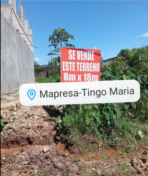 01.02.07 MAPRESA - TINGO MARIA - TERRENO EN VENTA