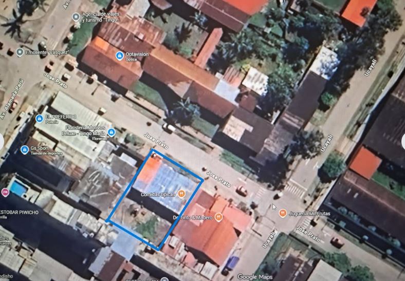 02.01.013 TINGO MARIA - CIUDAD - TERRENO EN VENTA